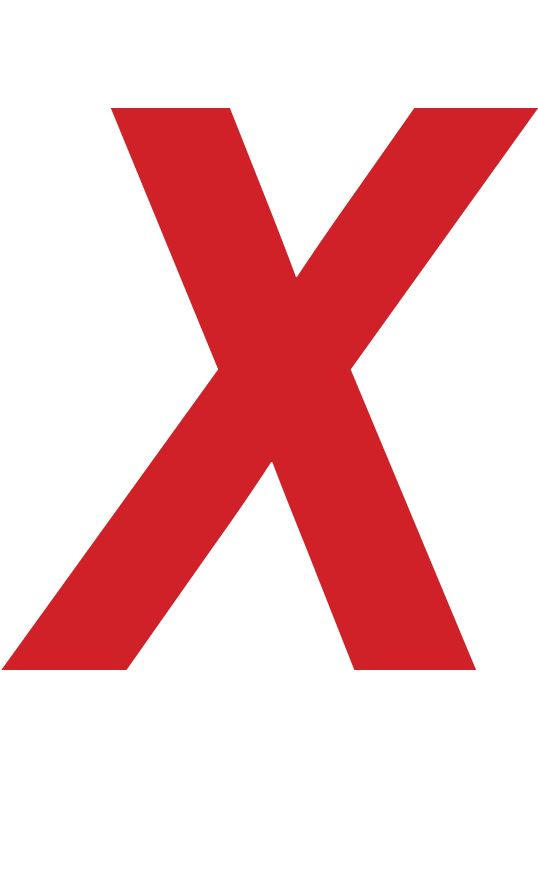 X marks the growth